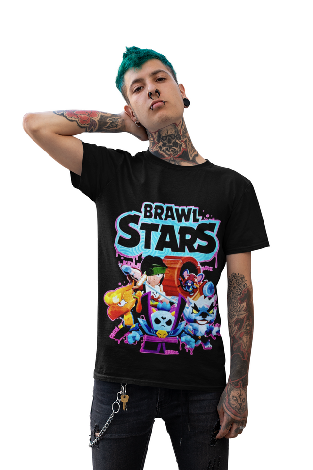 Polera Brawl Stars 4 -Adulto