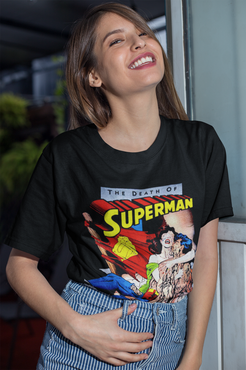 Camiseta Superman La Muerte De -Adultos