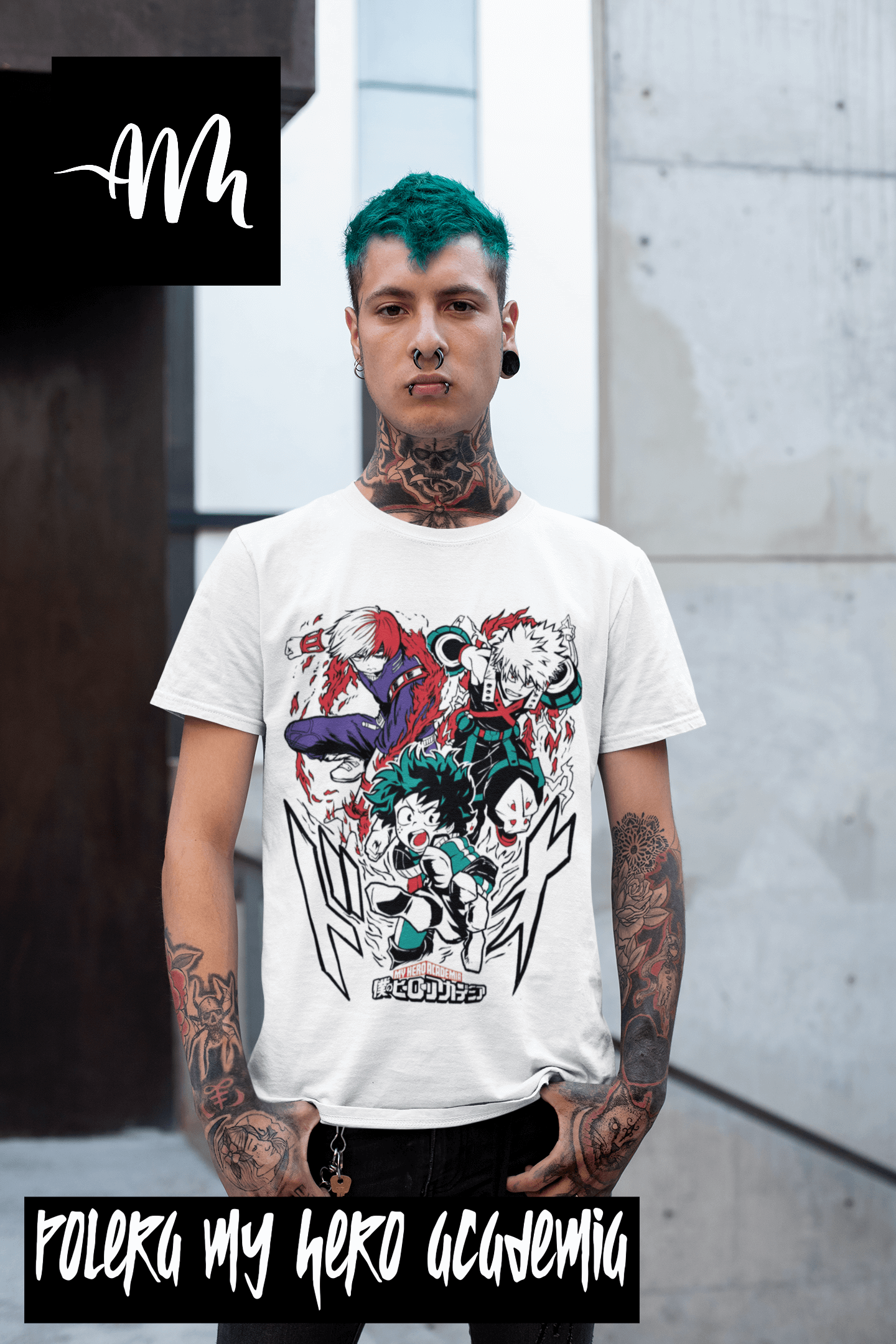Polera My Hero Academia - amplitudmodulada