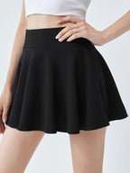 falda skater negra - amplitudmodulada