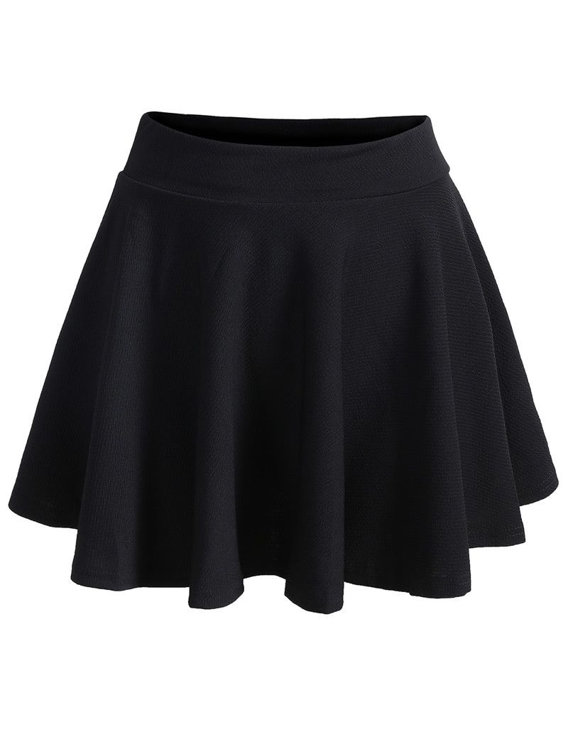 falda skater negra - amplitudmodulada