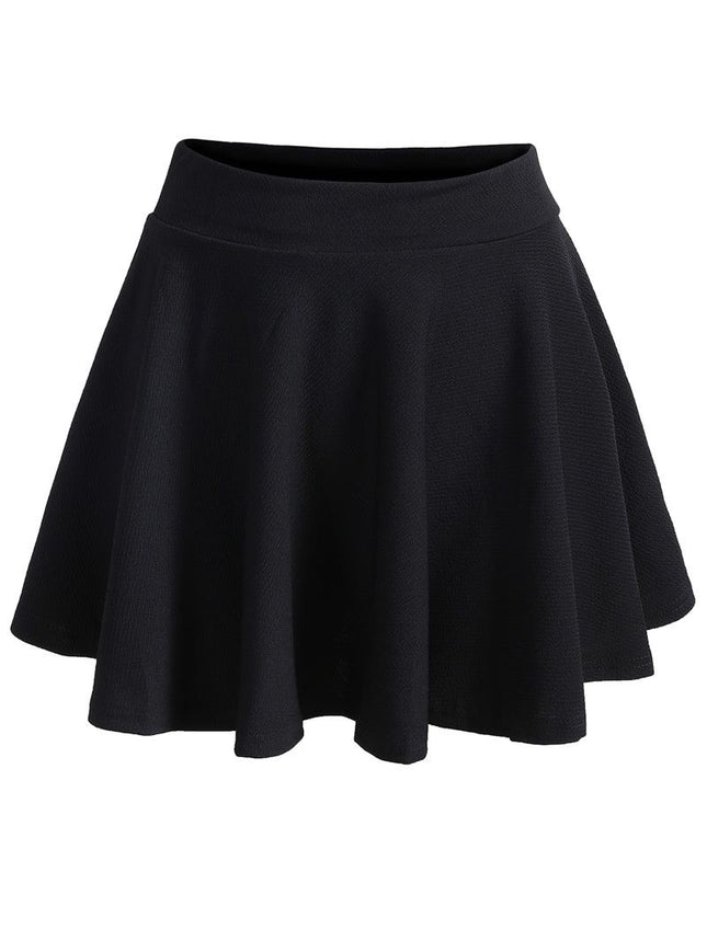 falda skater negra - amplitudmodulada