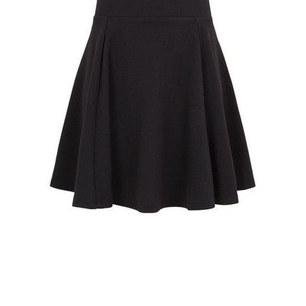 falda skater negra - amplitudmodulada