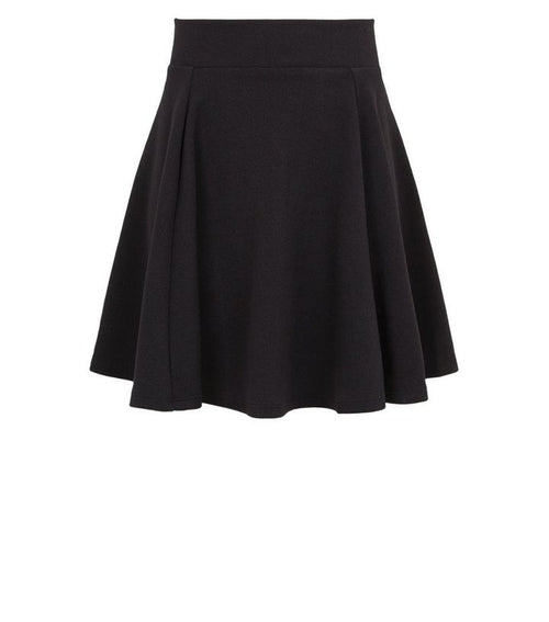 falda skater negra - amplitudmodulada