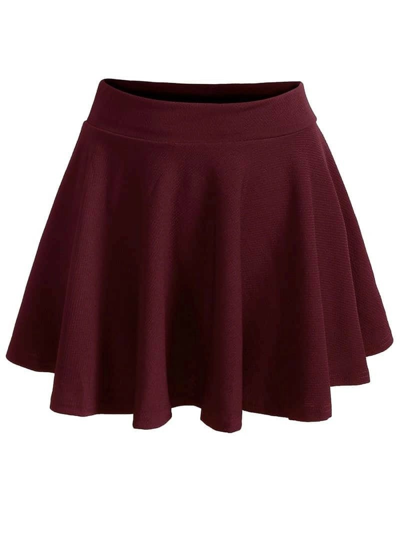 Falda Skater Burdeo - amplitudmodulada