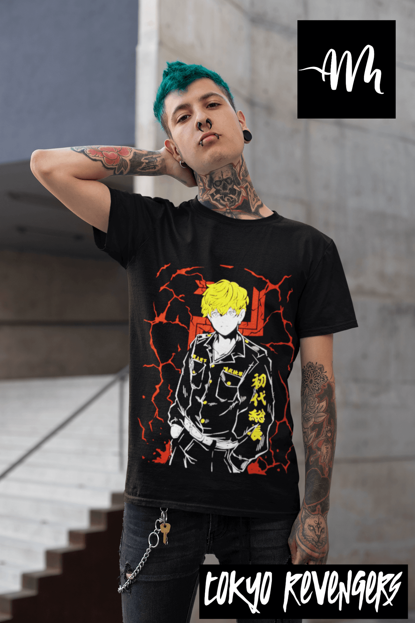 Polera Tokyo Revengers Matsuno - amplitudmodulada