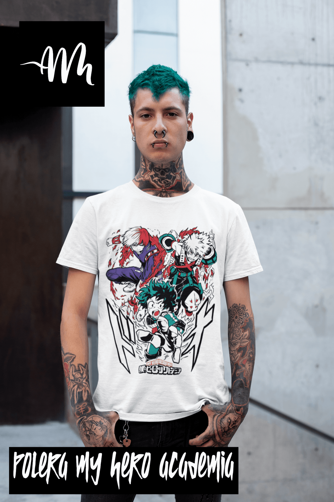 Polera My Hero Academia - amplitudmodulada