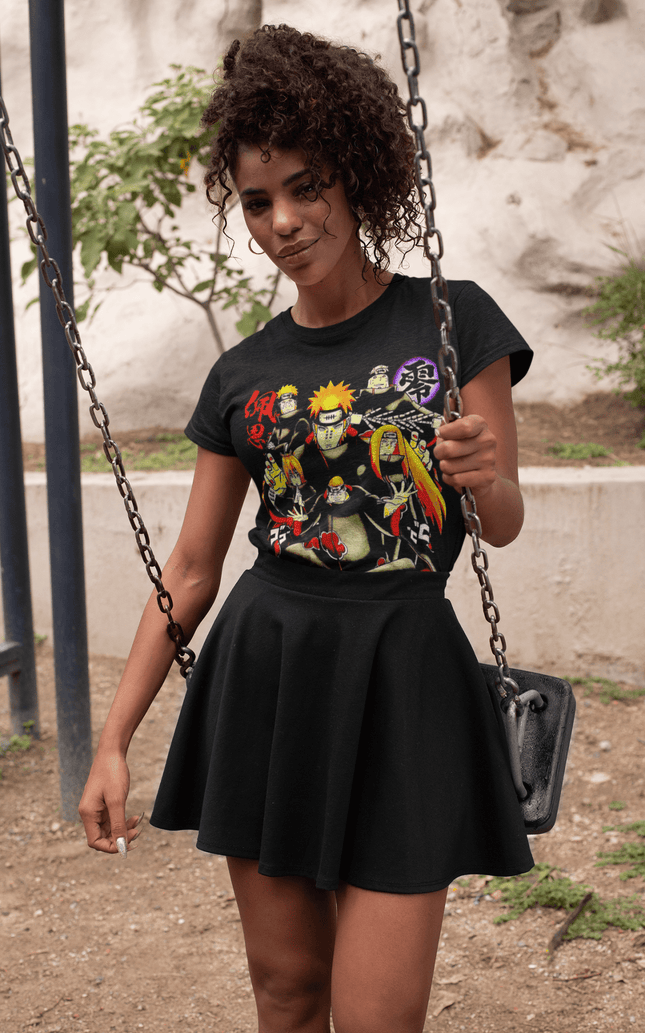 Polera naruto Akatsuki - amplitudmodulada