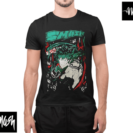 Polera Deku Smash My Hero - amplitudmodulada