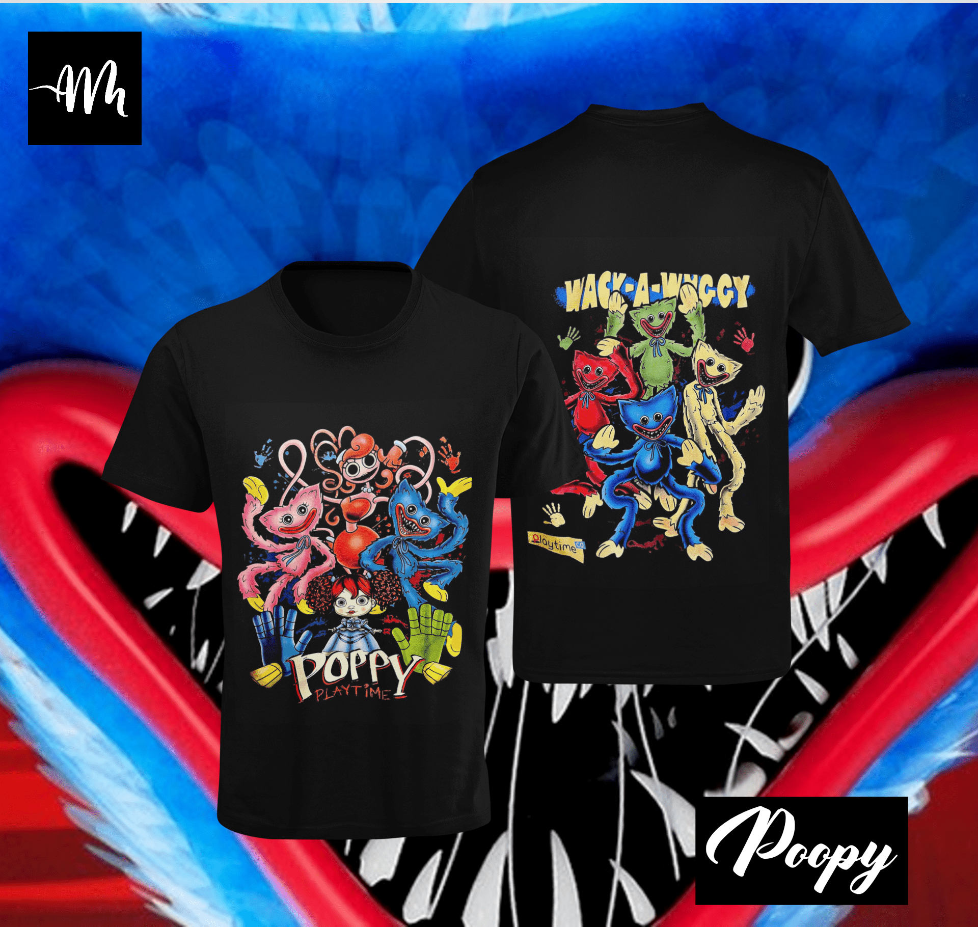 Polera Huggy Poppy play - amplitudmodulada