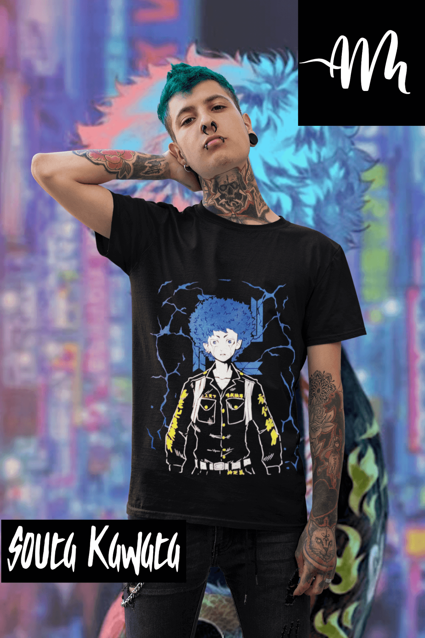 Polera Souta Kawata tokyo revengers - amplitudmodulada