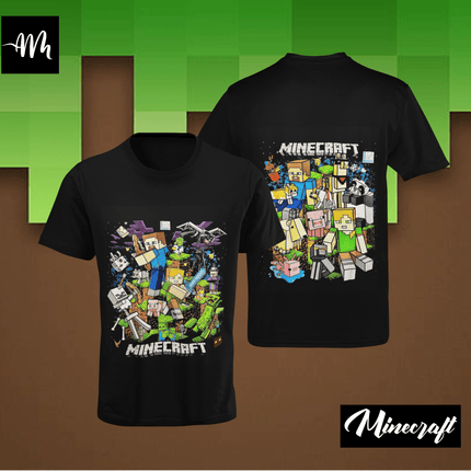 Polera Minecraft - amplitudmodulada
