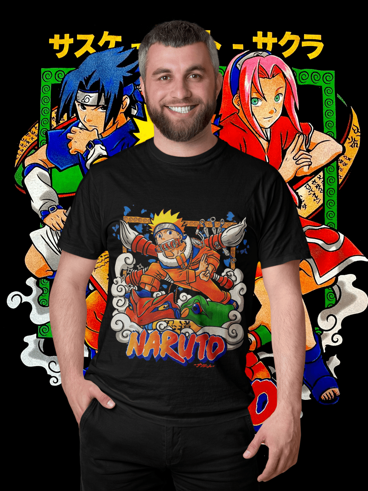 Polera Naruto Uzumaki - amplitudmodulada