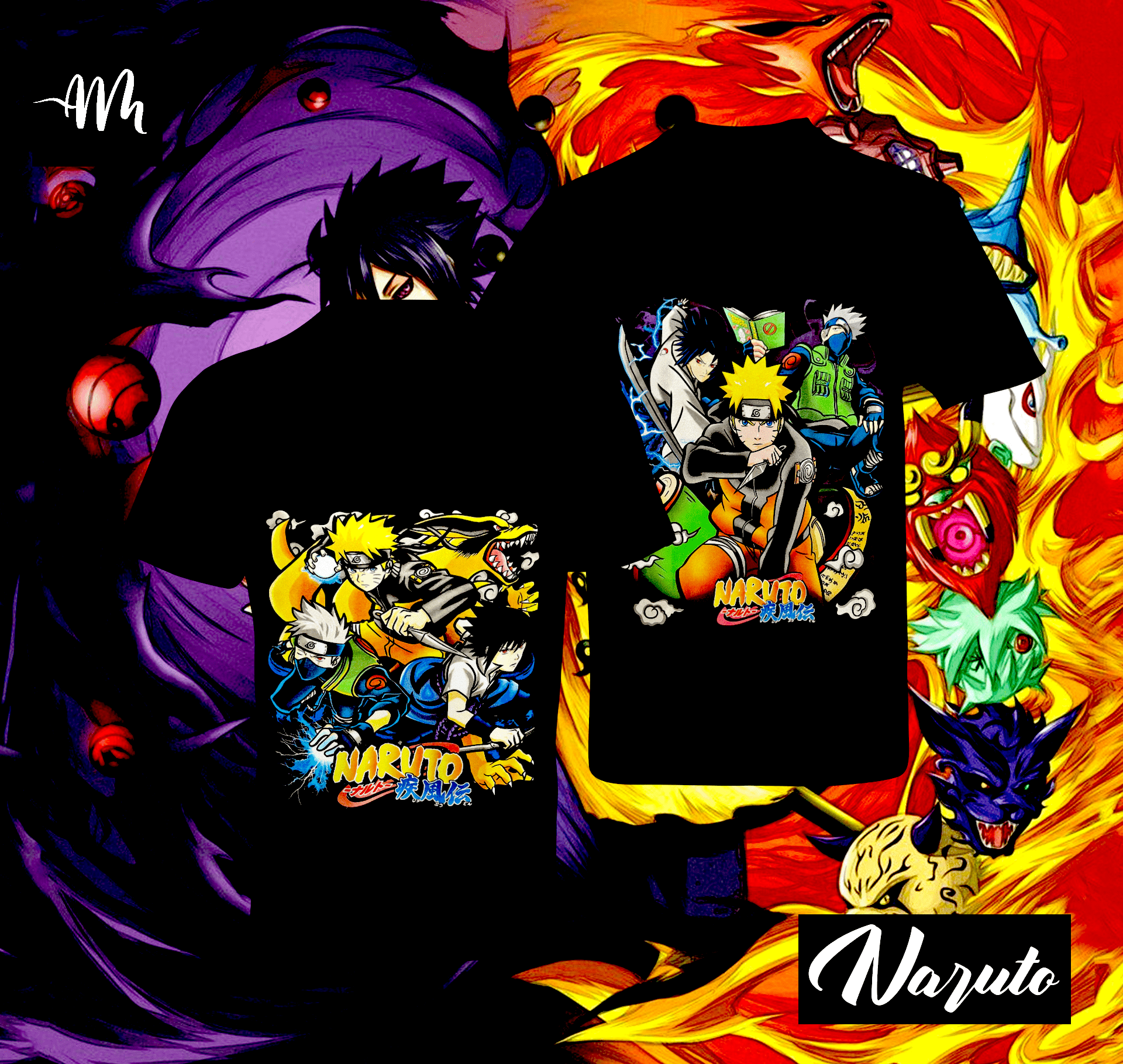 Polera Naruto shippuden - amplitudmodulada