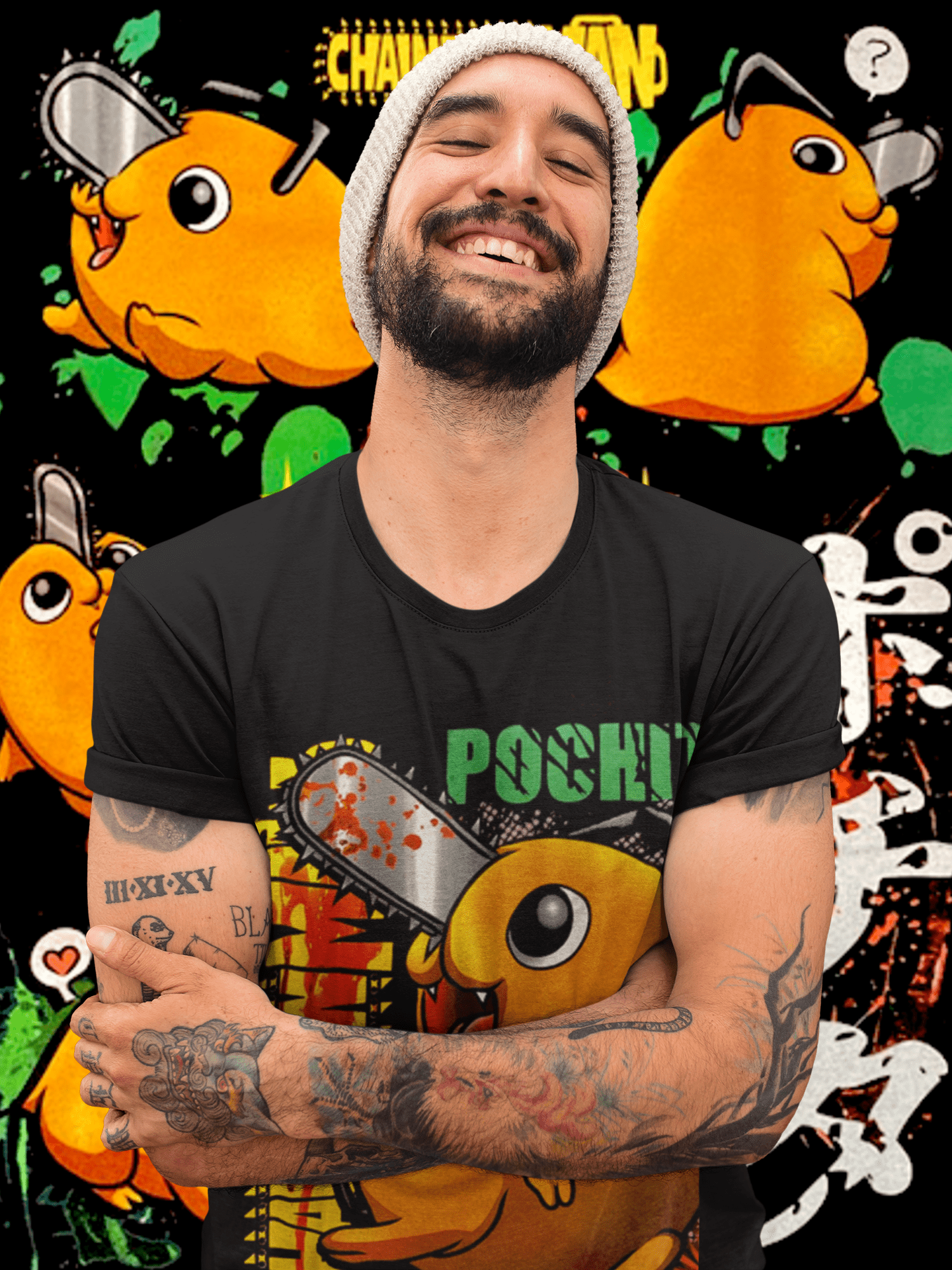 Polera de Pochita chainsaw man - amplitudmodulada