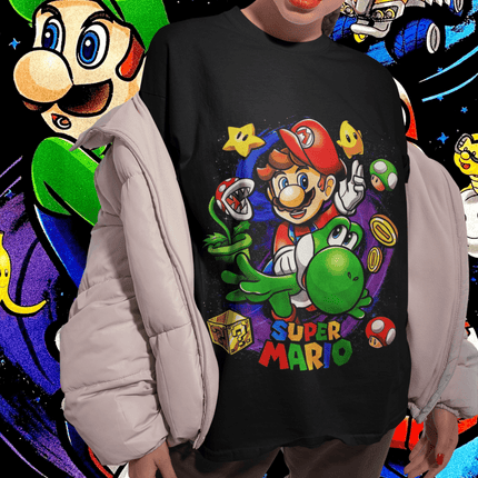 Polera Super Mario - amplitudmodulada