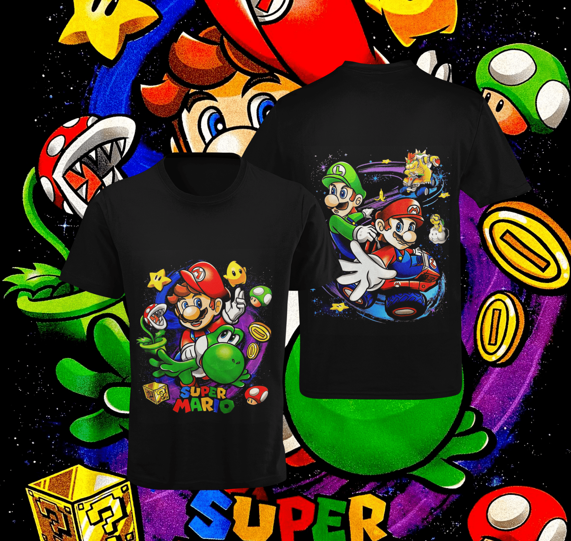 Polera Super Mario - amplitudmodulada