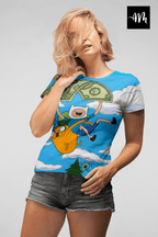 polera jake and finn dolar - amplitudmodulada