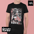 Polera Nezuko Kamado Rosa Kimetsu No Yaiba - amplitudmodulada