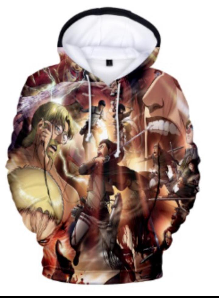 Poleron Shingeki no Kyojin - amplitudmodulada