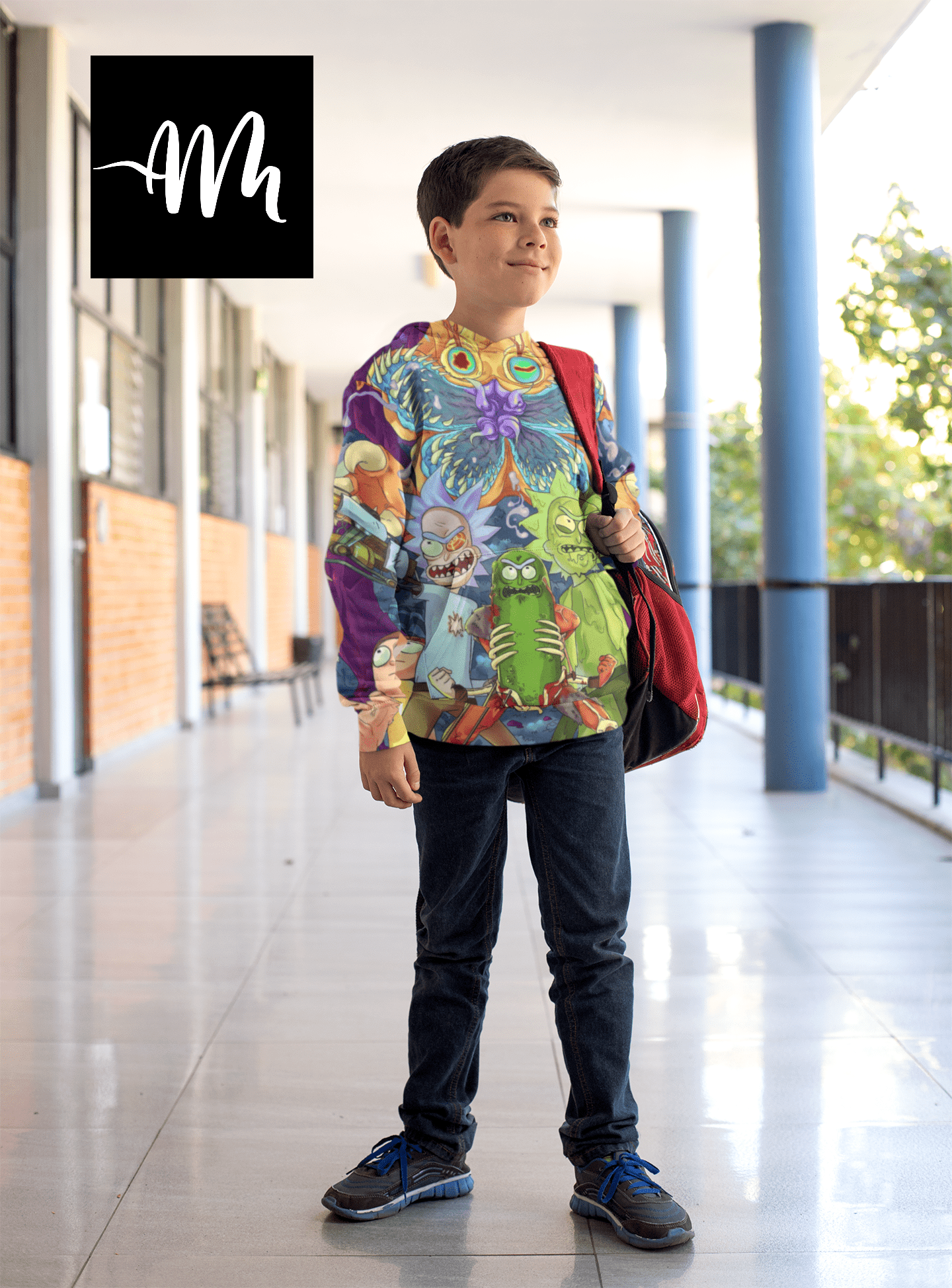 Poleron Rick and Morty Psicodelia - amplitudmodulada