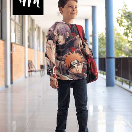 Poleron Naruto akatsuki sublimado - amplitudmodulada