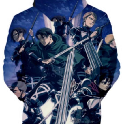 Poleron Shingeki No Kyojin Legion - amplitudmodulada