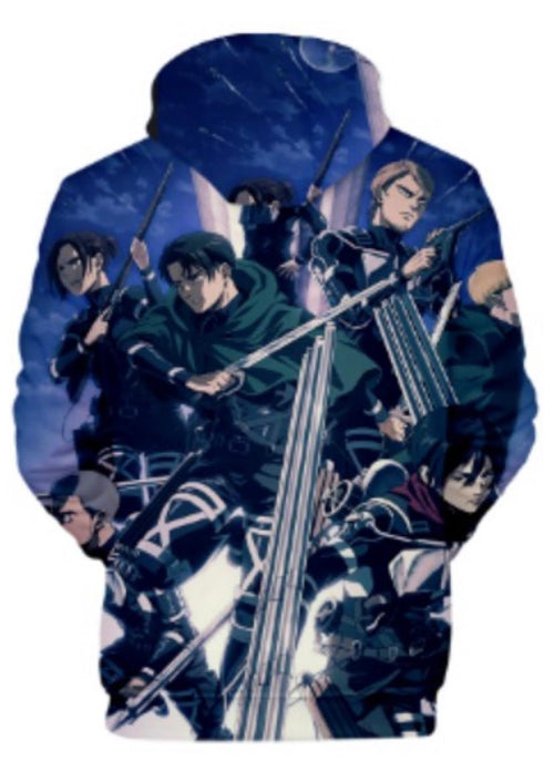 Poleron Shingeki No Kyojin Legion - amplitudmodulada