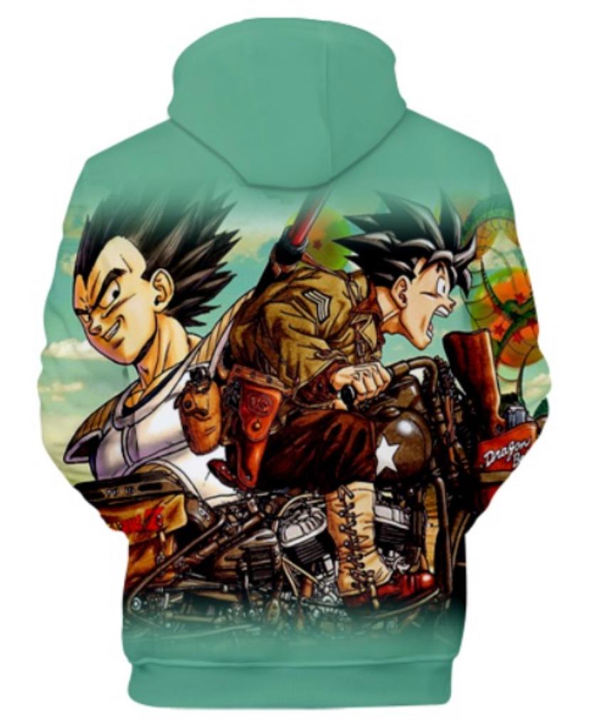 Poleron Dragon Ball moto - amplitudmodulada