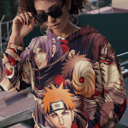 Poleron Naruto akatsuki sublimado - amplitudmodulada