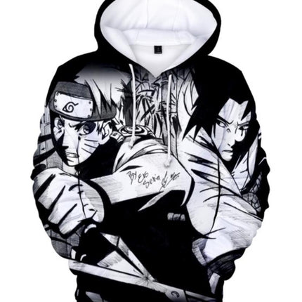 Poleron Naruto Black - amplitudmodulada