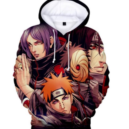 Poleron Naruto akatsuki sublimado - amplitudmodulada