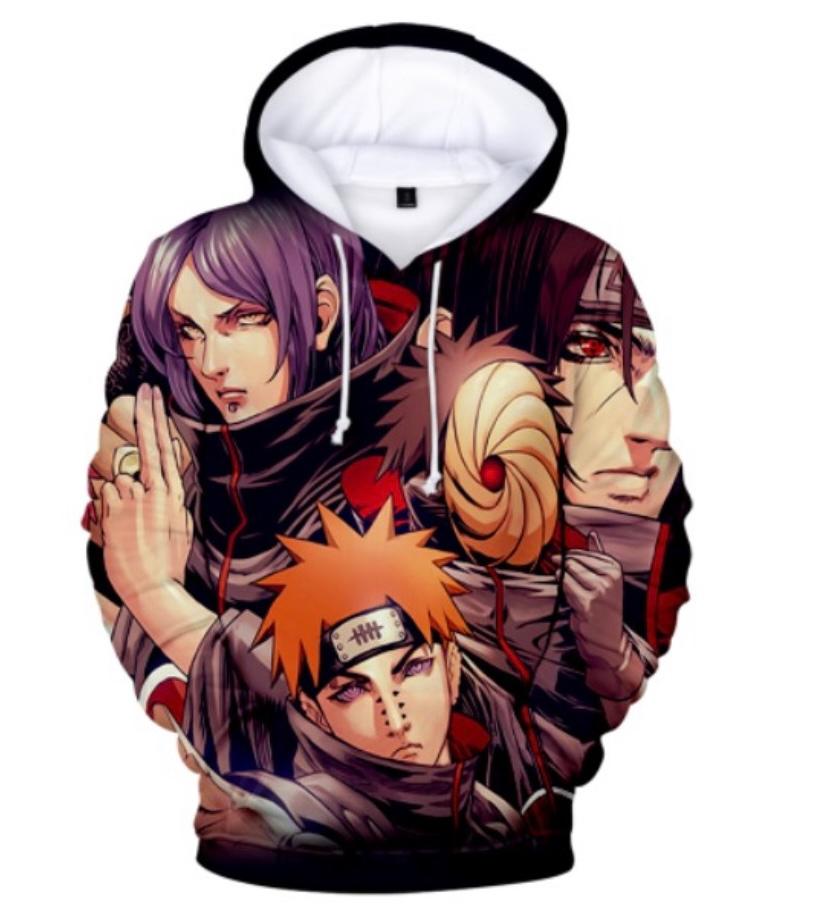 Poleron Naruto akatsuki sublimado - amplitudmodulada