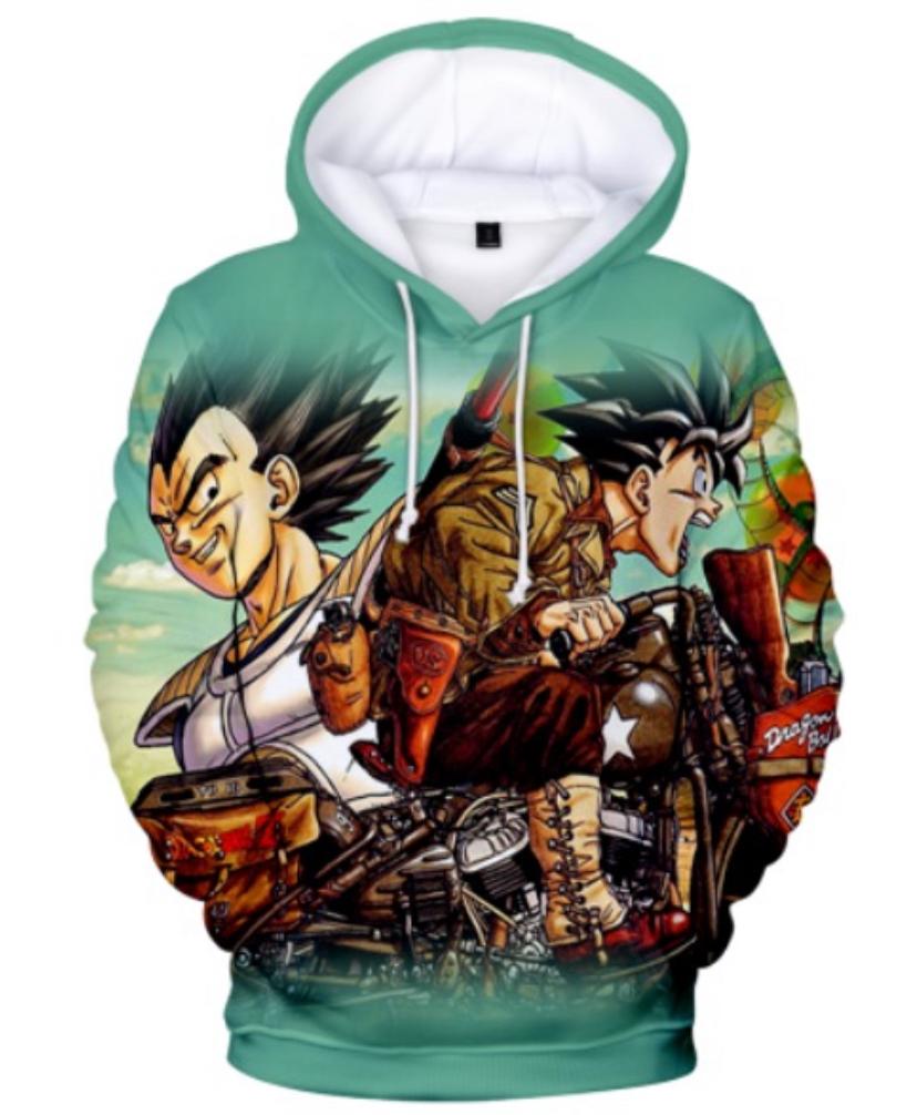 Poleron Dragon Ball moto - amplitudmodulada