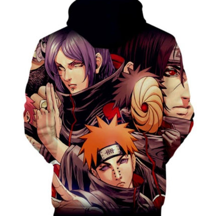 Poleron Naruto akatsuki sublimado - amplitudmodulada