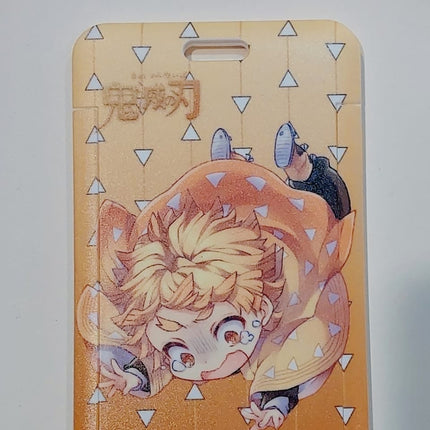 Porta Credencial de Demon Slayer Zenitsu 1 - amplitudmodulada