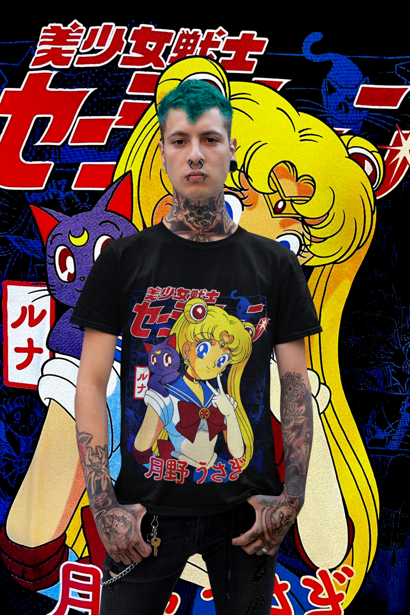 Polera Sailor Moon retro
