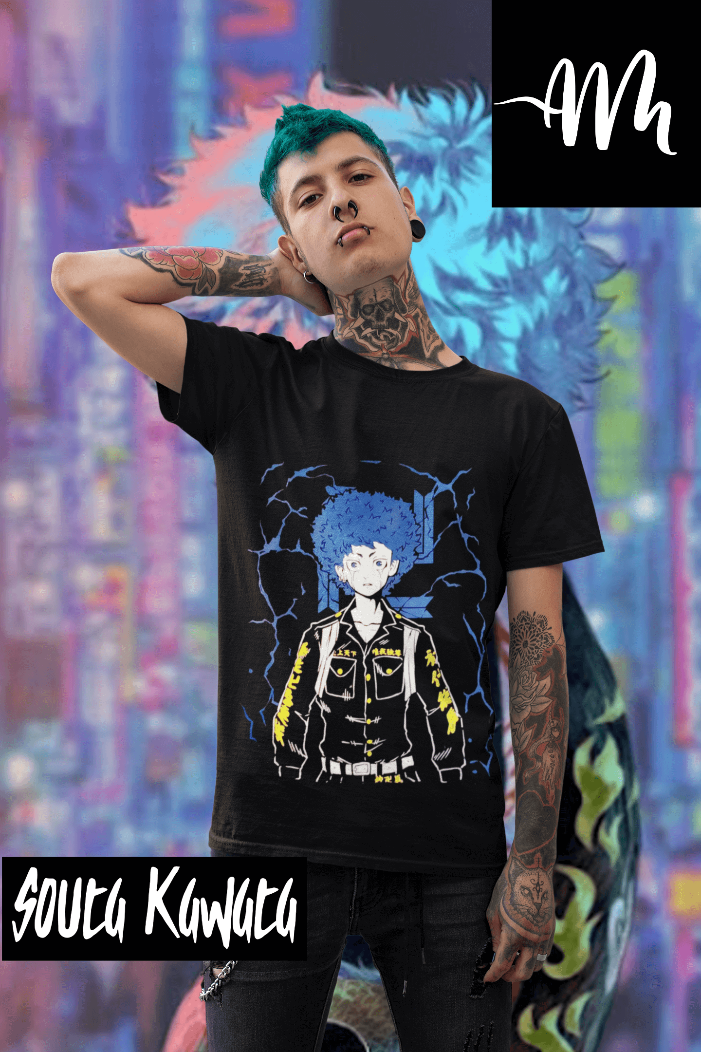 Polera Souta Kawata tokyo revengers - amplitudmodulada